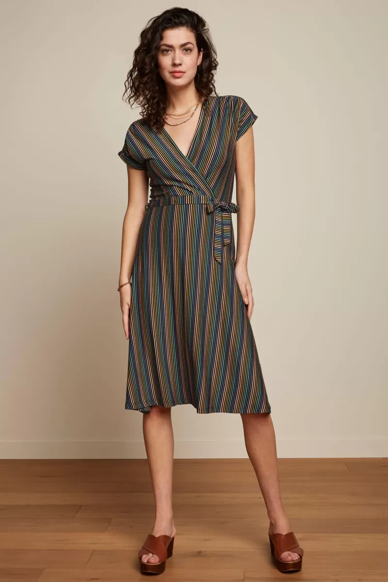 Women King Louie Dresses>Abigail Dress Mariani Stripe