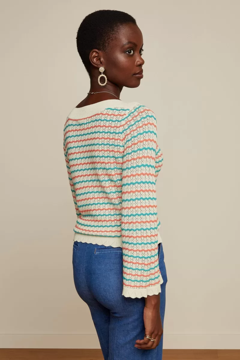 Women King Louie Sweaters>Audrey Top Trompet Sleeve Florio