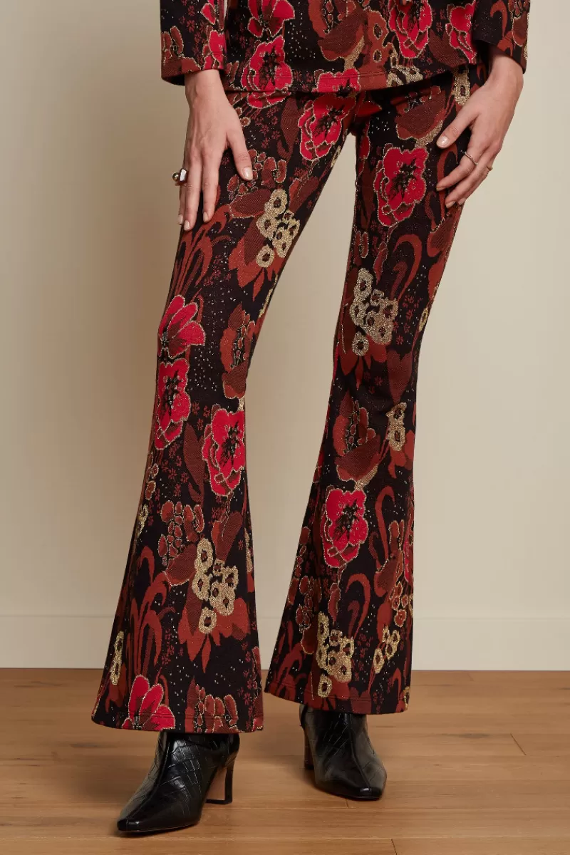 Women King Louie Trousers>Border Flared Pants Bloomsbury