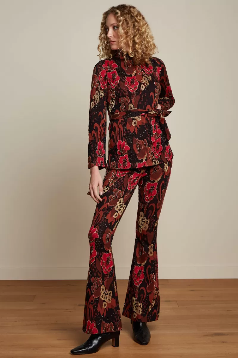 Women King Louie Trousers>Border Flared Pants Bloomsbury