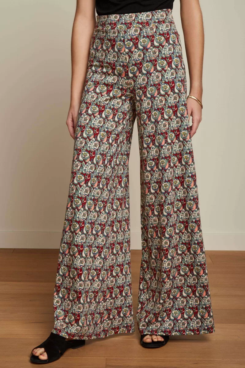 Women King Louie Trousers>Border Palazzo Pants Navarro