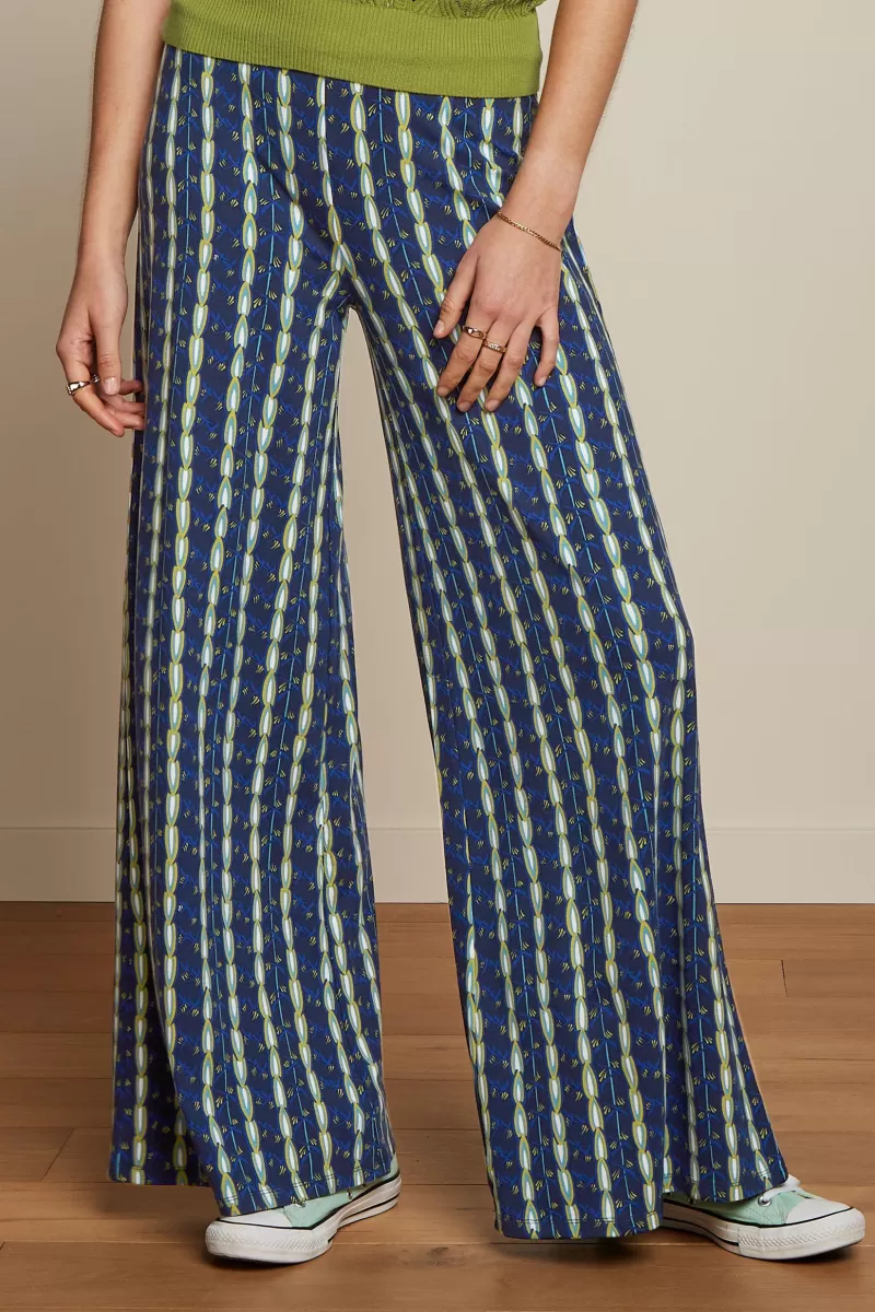 Women King Louie Trousers>Border Palazzo Pants Saba