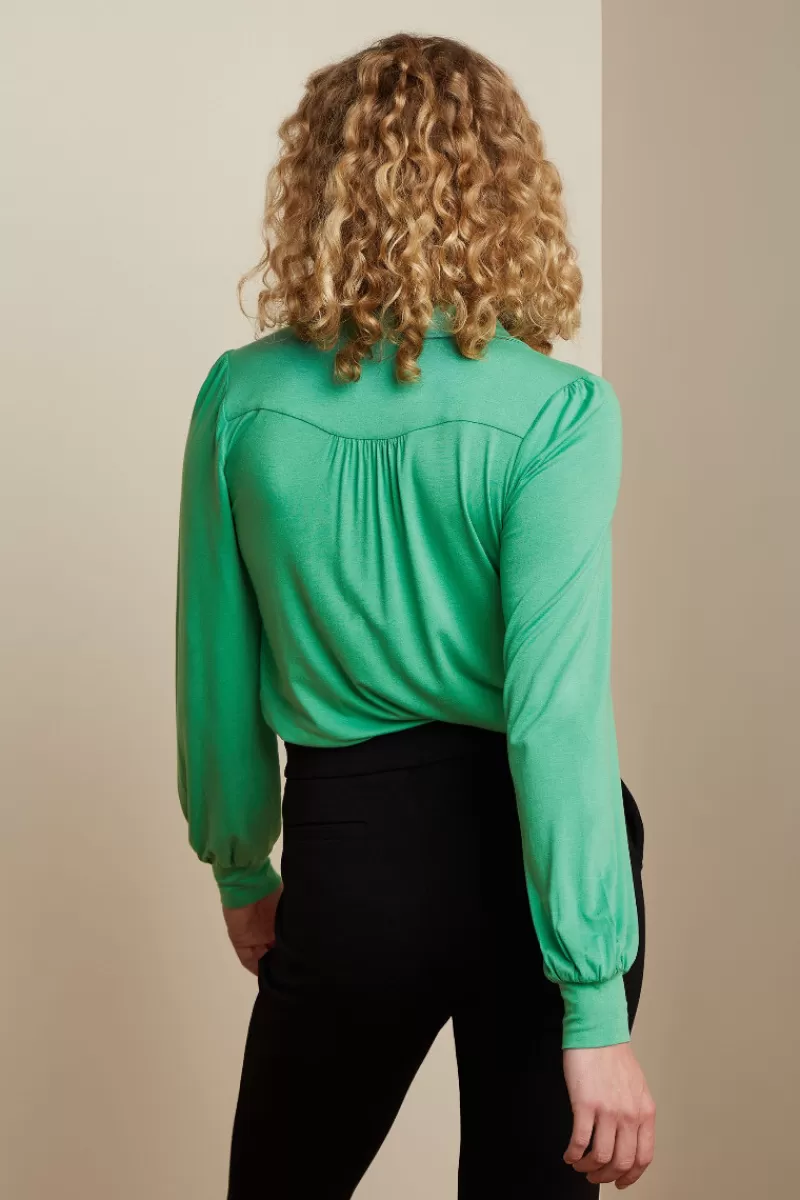 Women King Louie Blouses>Carina Blouse Ecovero Light