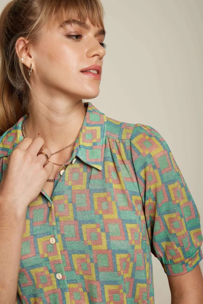 Women King Louie Blouses>Carina Blouse Limon