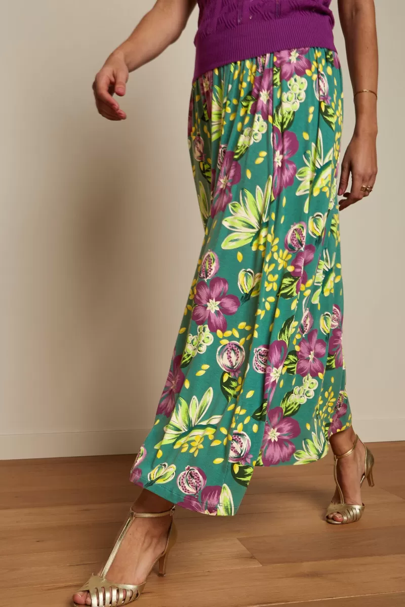 Women King Louie Skirts>Emma Maxi Skirt Guava