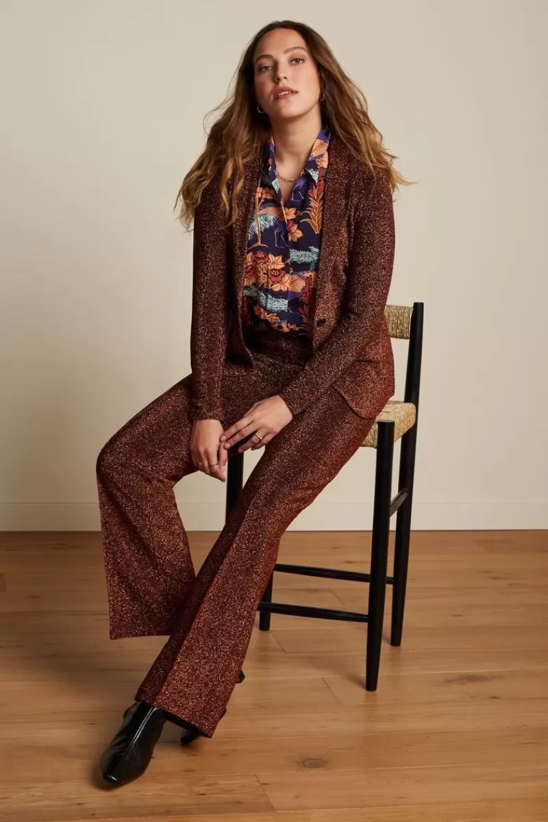 Women King Louie Trousers>Ethel Pintuck Pants Ballroom