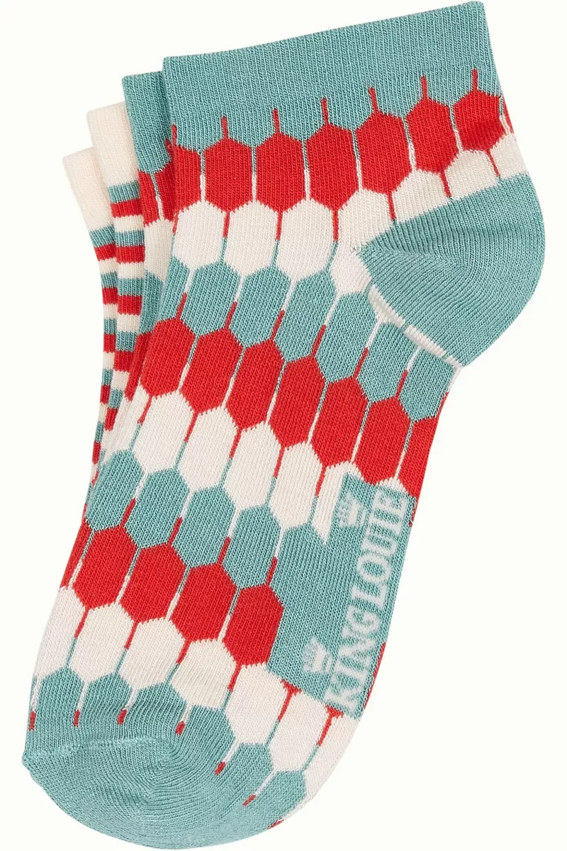 Women King Louie Vintage Accessories>Half Socks 2-Pack Cimier