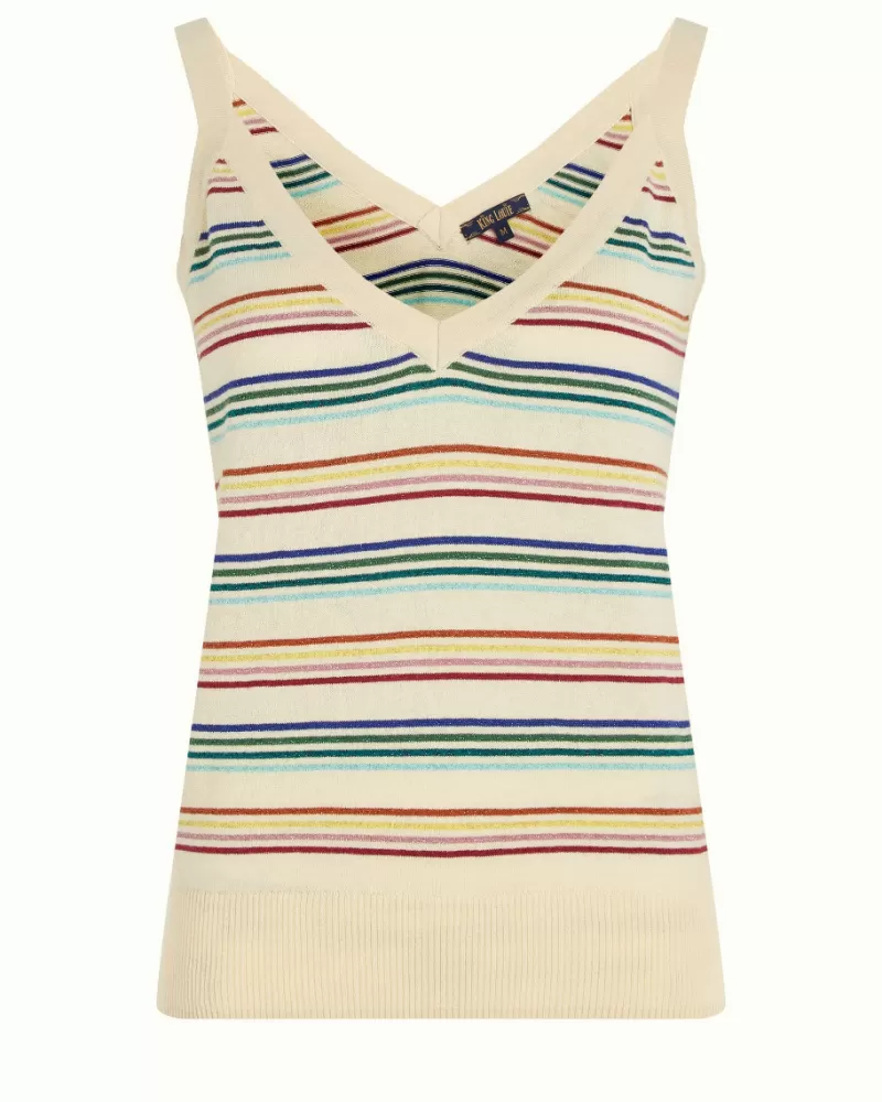 Women King Louie Tops & Shirts>Isa Camisole Riera Stripe