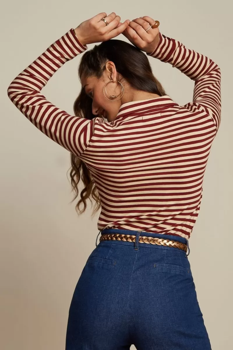 Women King Louie Tops & Shirts>Jayne Top Chopito Stripe