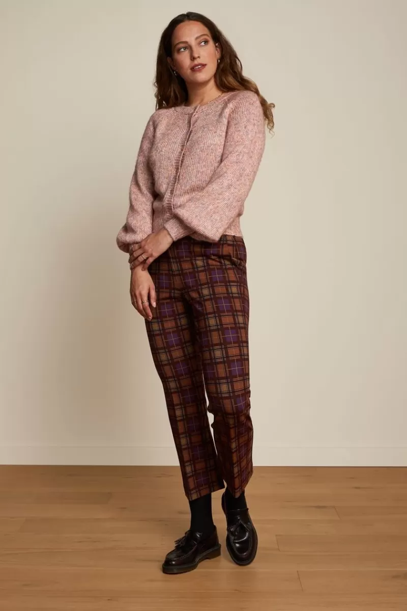 Women King Louie Trousers>Jenny Pants Ny Check