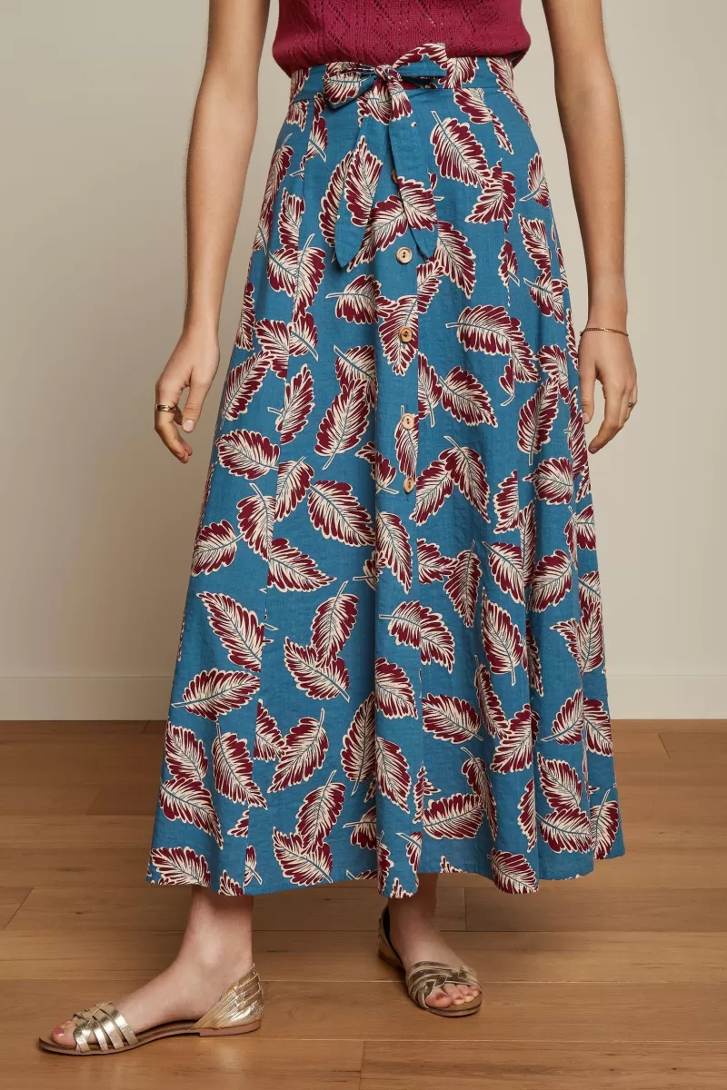 Women King Louie Skirts>Judy Maxi Skirt Dominica