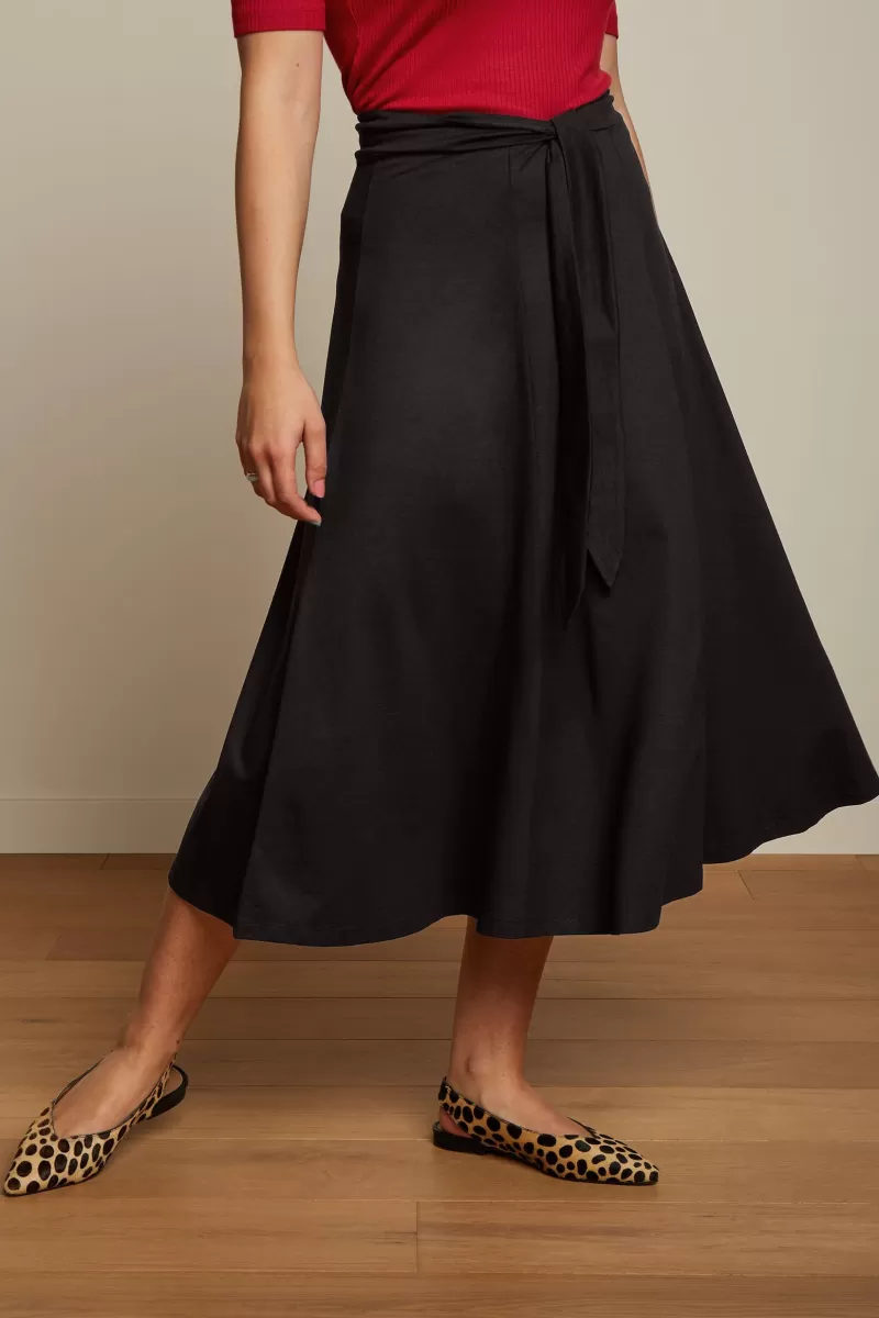 Women King Louie Skirts>Judy Midi Skirt Ecovero Classic