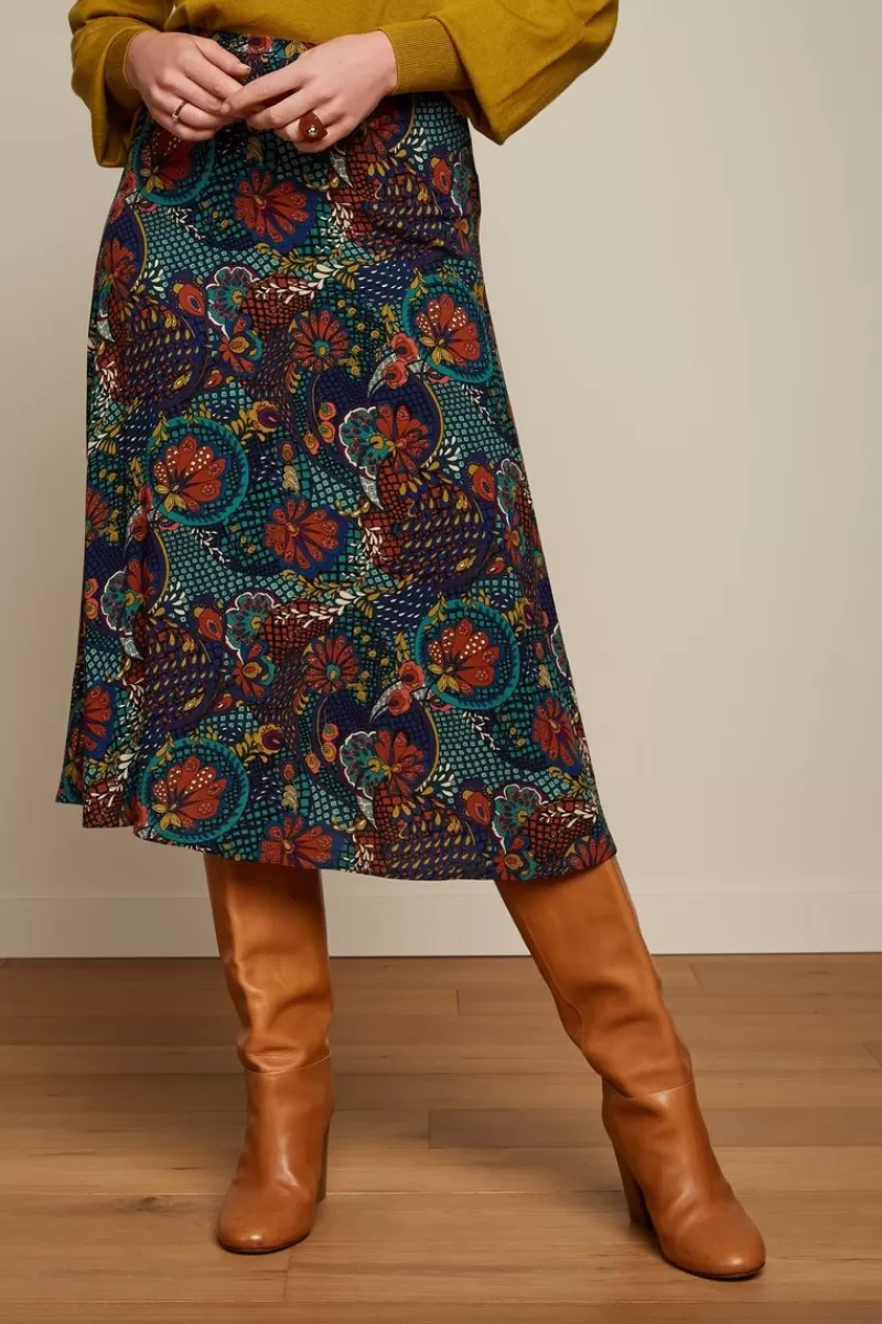 Women King Louie Skirts>Juno Midi Skirt Clubbin