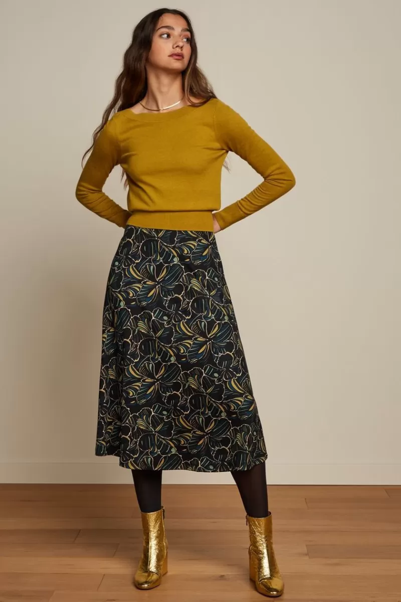 Women King Louie Skirts>Juno Midi Skirt Leary