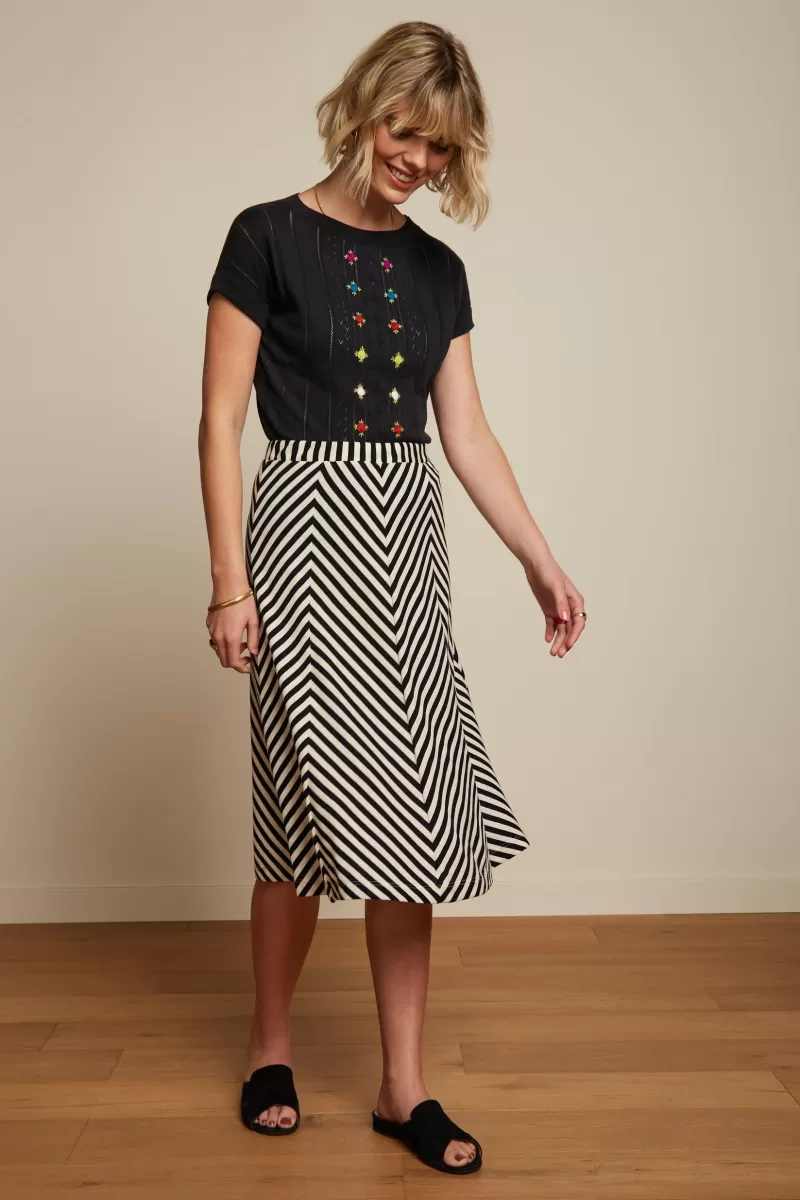 Women King Louie Skirts>Juno Panel Skirt Chopito Stripe