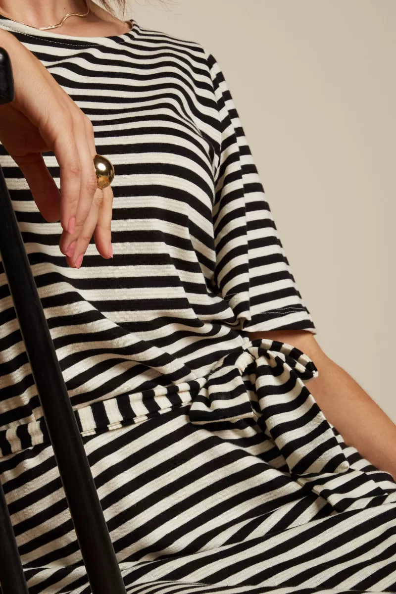 Women King Louie Dresses>Lizzy Tunic Dress Chopito Stripe