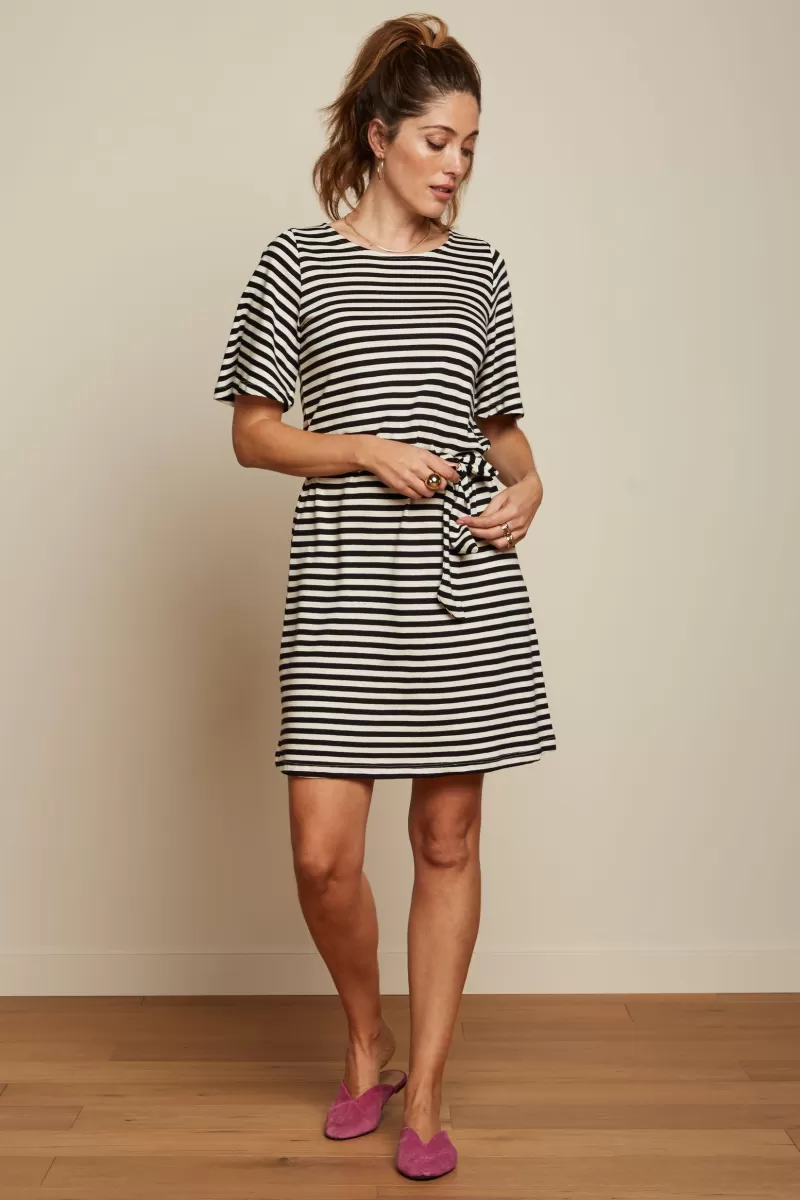 Women King Louie Dresses>Lizzy Tunic Dress Chopito Stripe