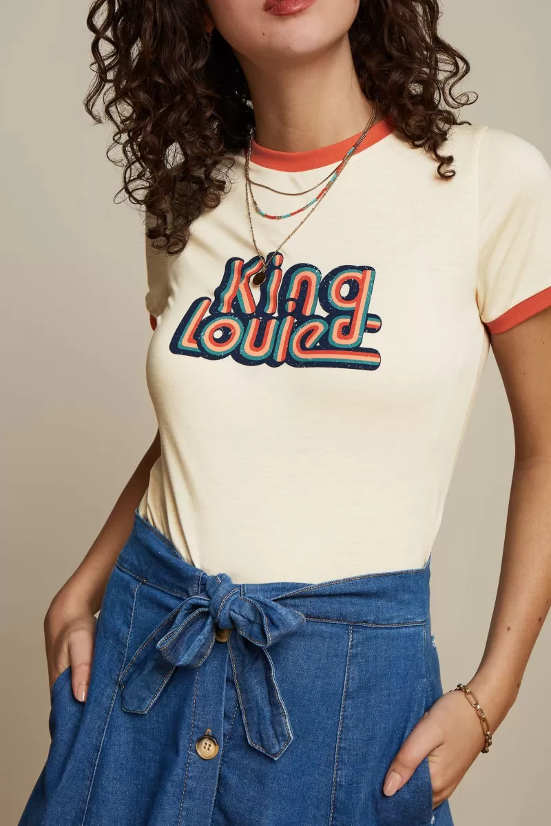 Women King Louie Tops & Shirts>Logo Tee