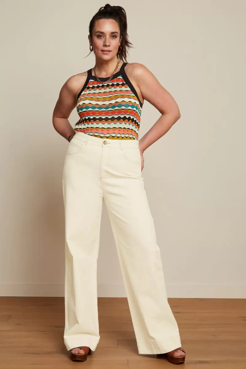 Women King Louie Trousers>Marcie Pants Safari Denim