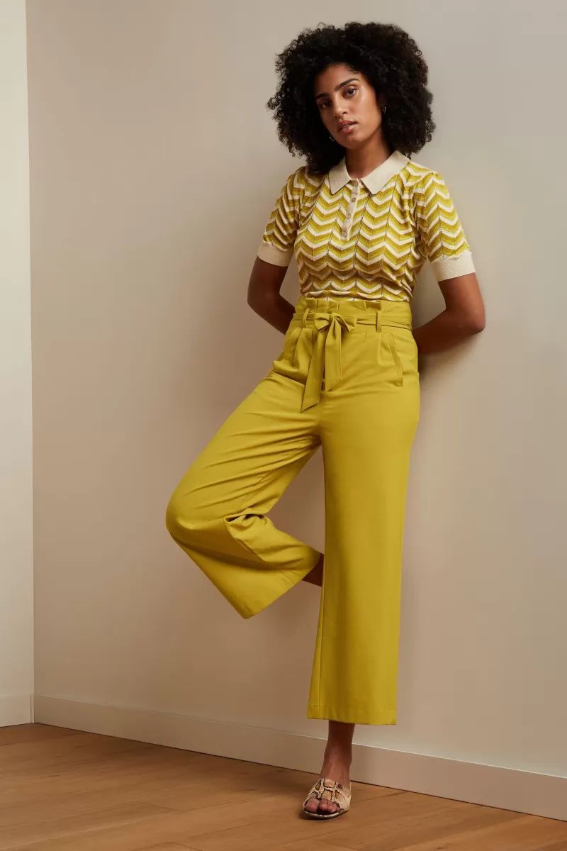 Women King Louie Trousers>Neva Cropped Pants Timba