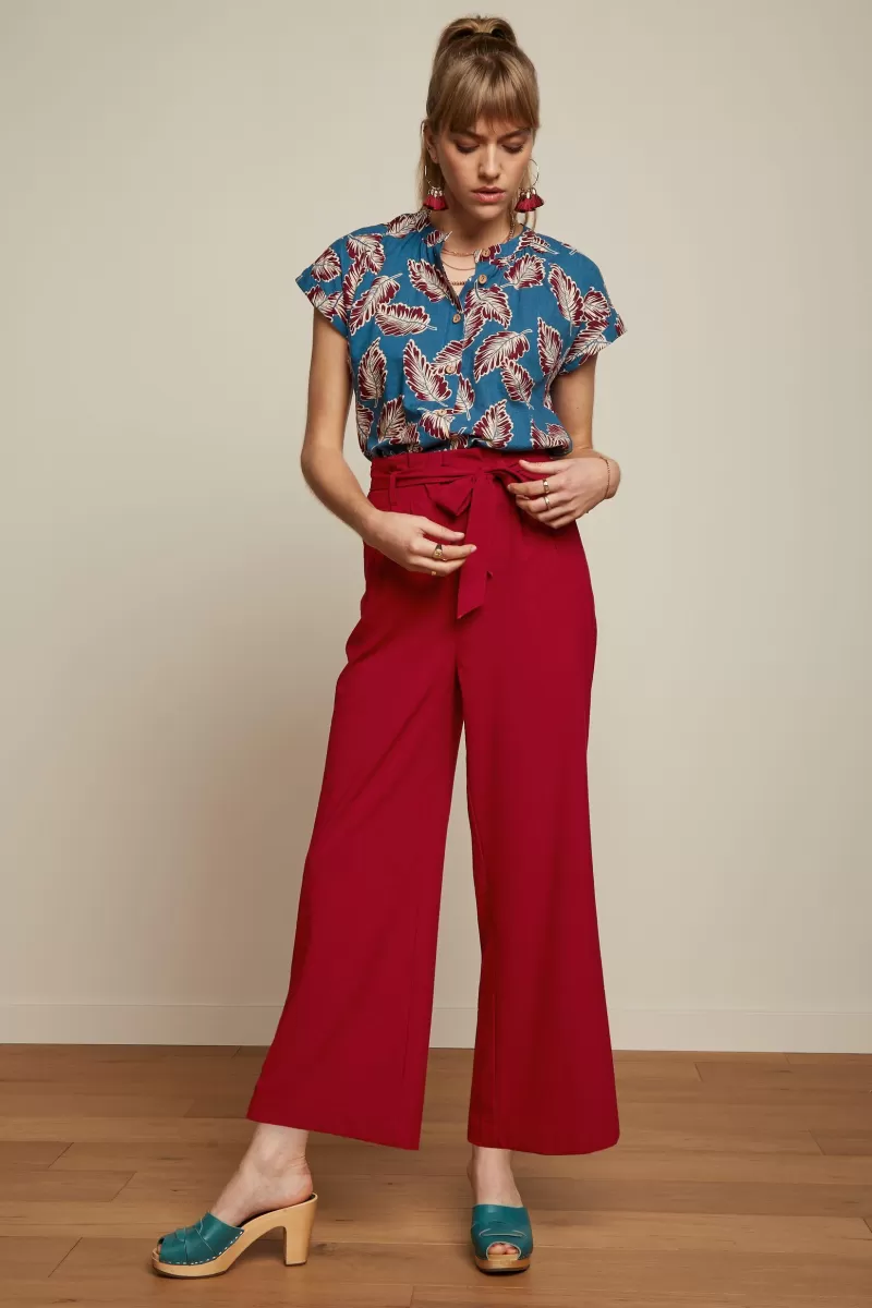 Women King Louie Trousers>Neva Cropped Pants Timba