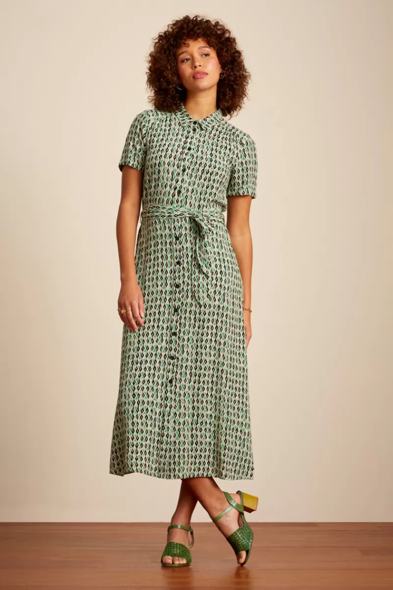 Women King Louie Dresses>Olive Midi Dress Bowling