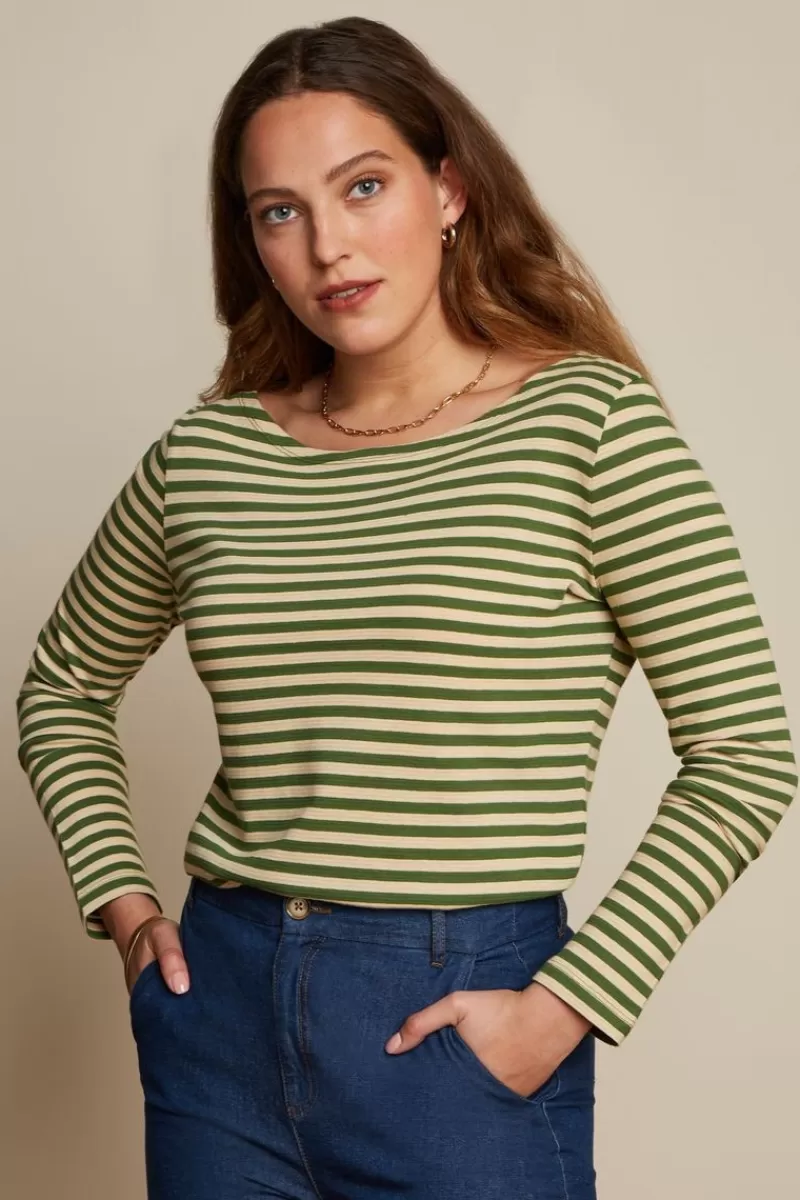 Women King Louie Tops & Shirts>Paulette Top Chopito Stripe