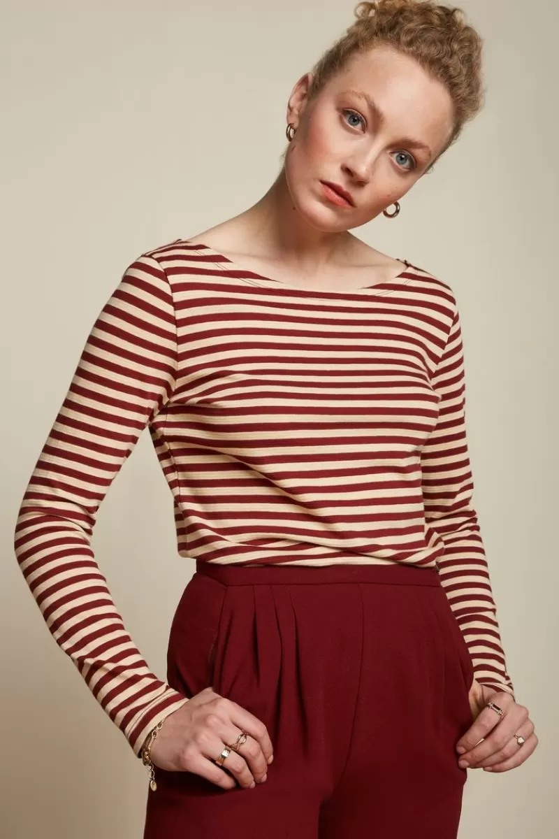 Women King Louie Tops & Shirts>Paulette Top Chopito Stripe