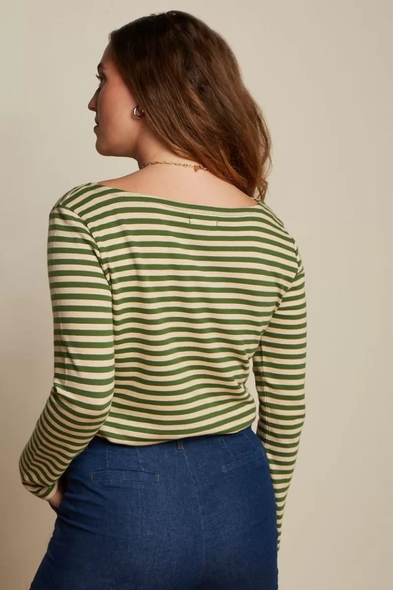 Women King Louie Tops & Shirts>Paulette Top Chopito Stripe