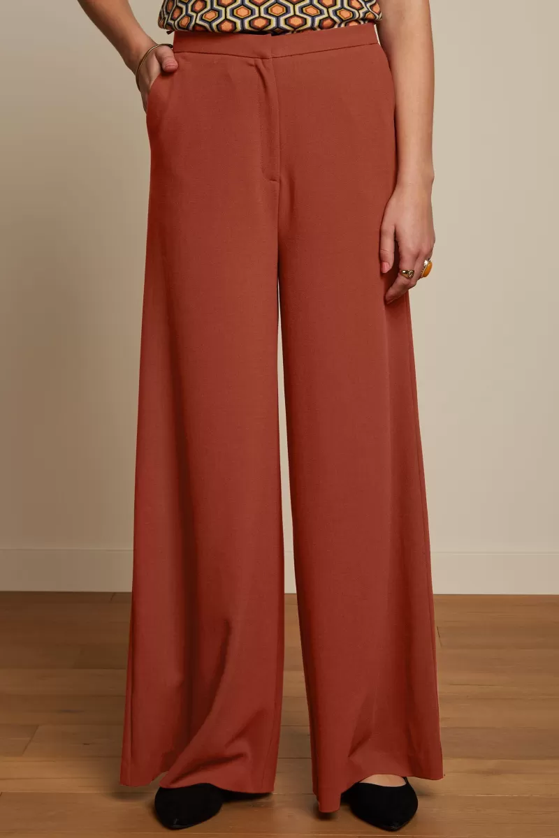 Women King Louie Trousers>Peppa Pants Woven Crepe