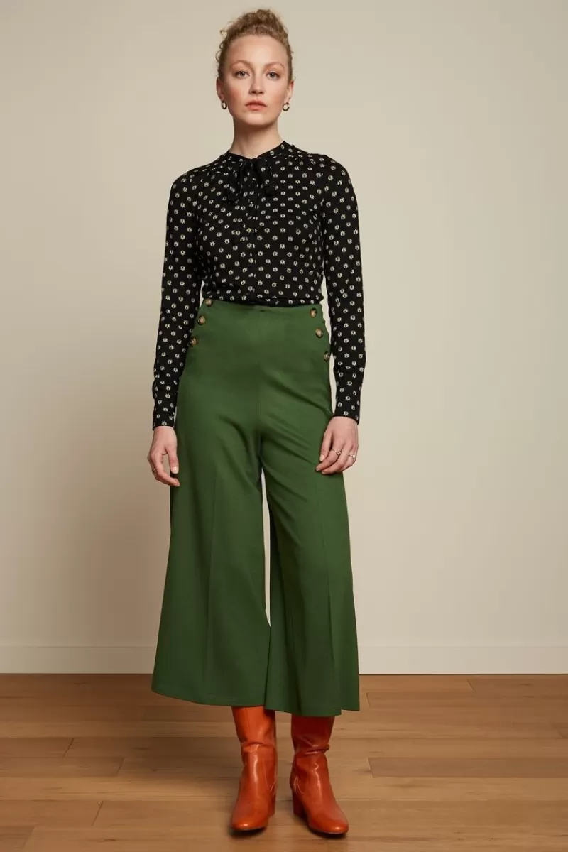 Women King Louie Trousers>Pia Culotte Milano Uni