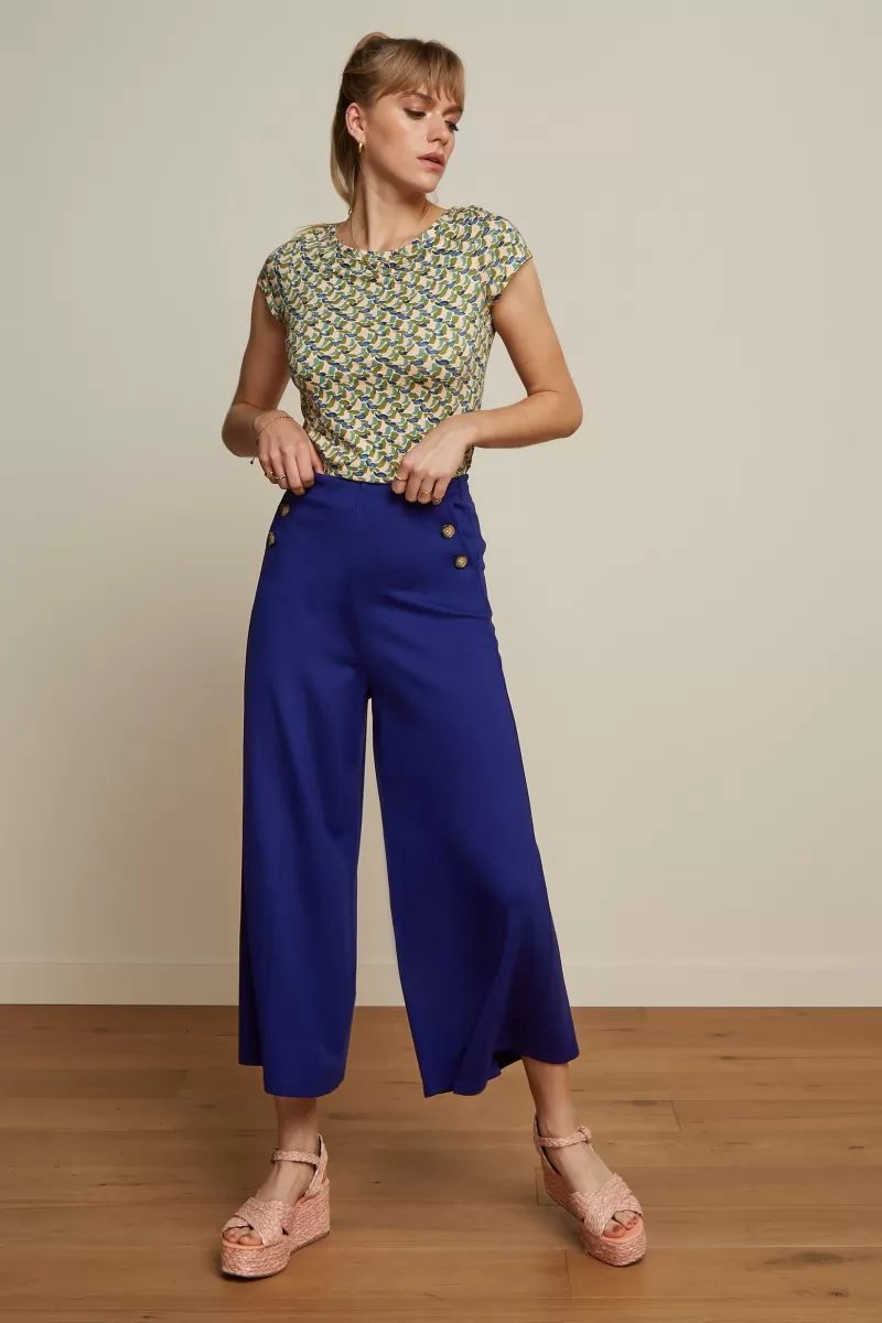 Women King Louie Trousers>Pia Culotte Milano Uni