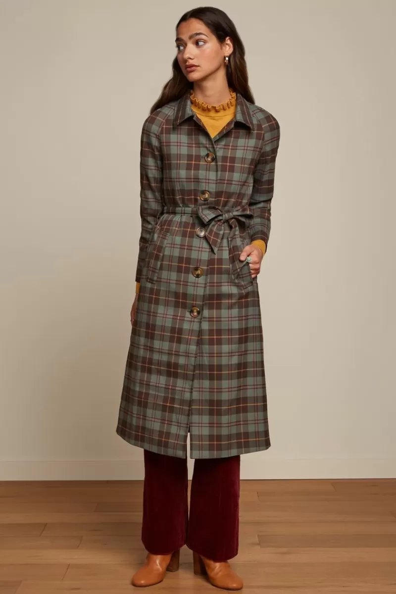 Women King Louie Coats & Jackets>Rachel Coat Jones Check