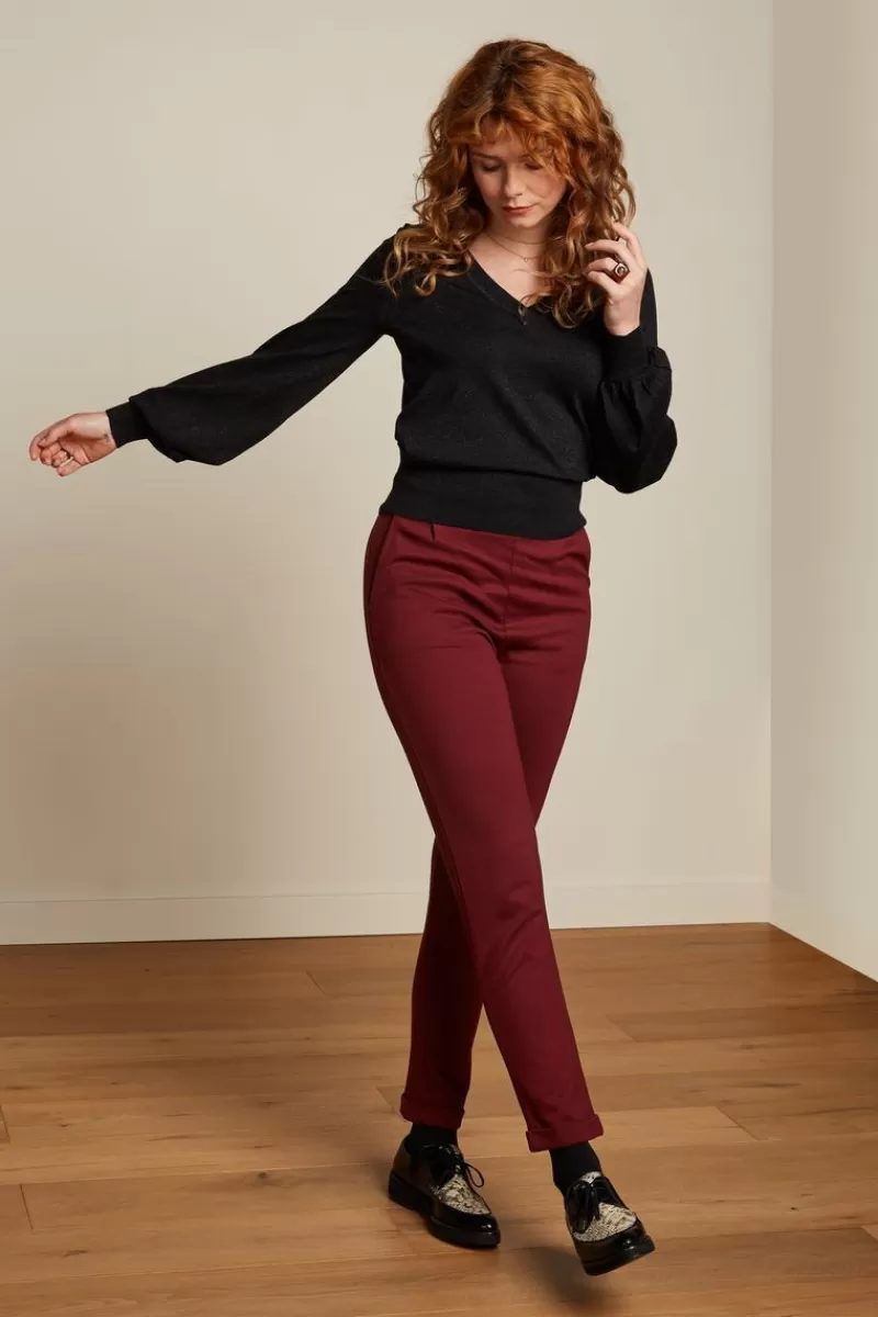 Women King Louie Trousers>Roisin Pants Milano Uni