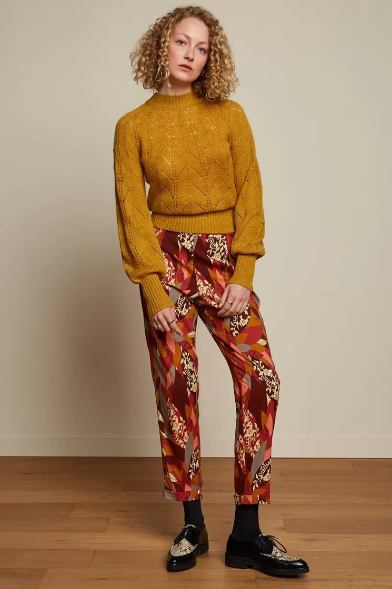 Women King Louie Trousers>Roisin Pants Temple