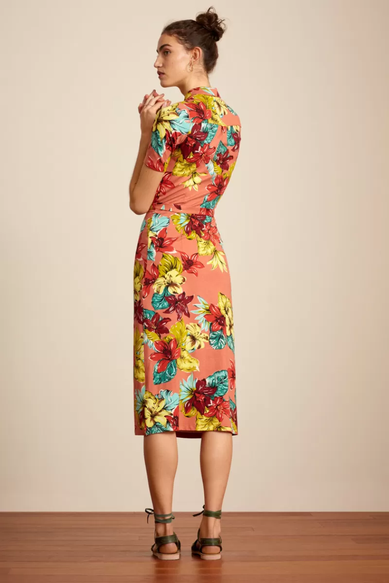 Women King Louie Dresses>Rosie Slim Fit Dress Paraiso