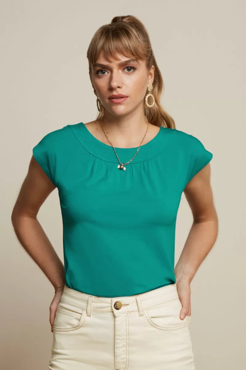 Women King Louie Tops & Shirts>Shirley Top Ecovero Light