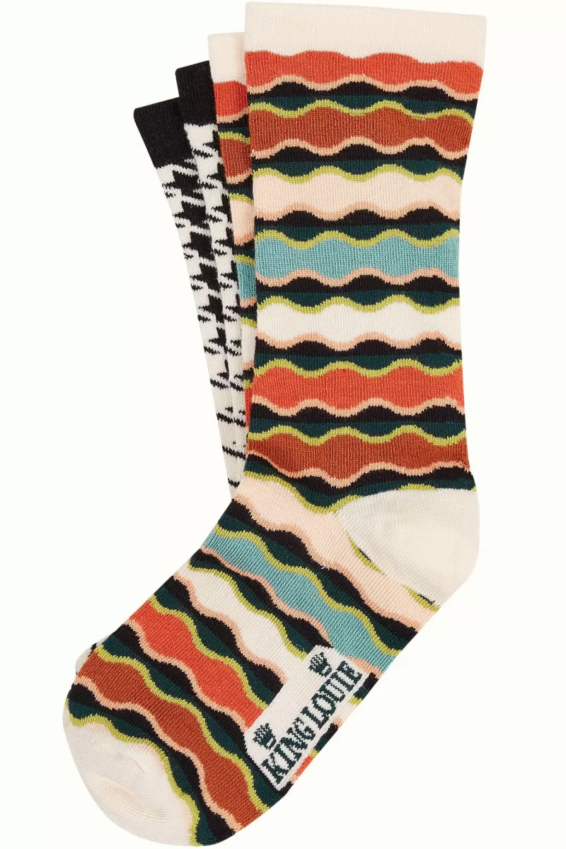 Women King Louie Vintage Accessories>Sock 2-Pack Boyer