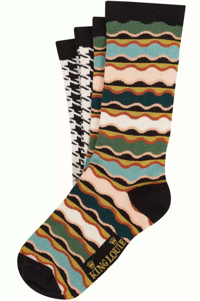 Women King Louie Vintage Accessories>Sock 2-Pack Boyer