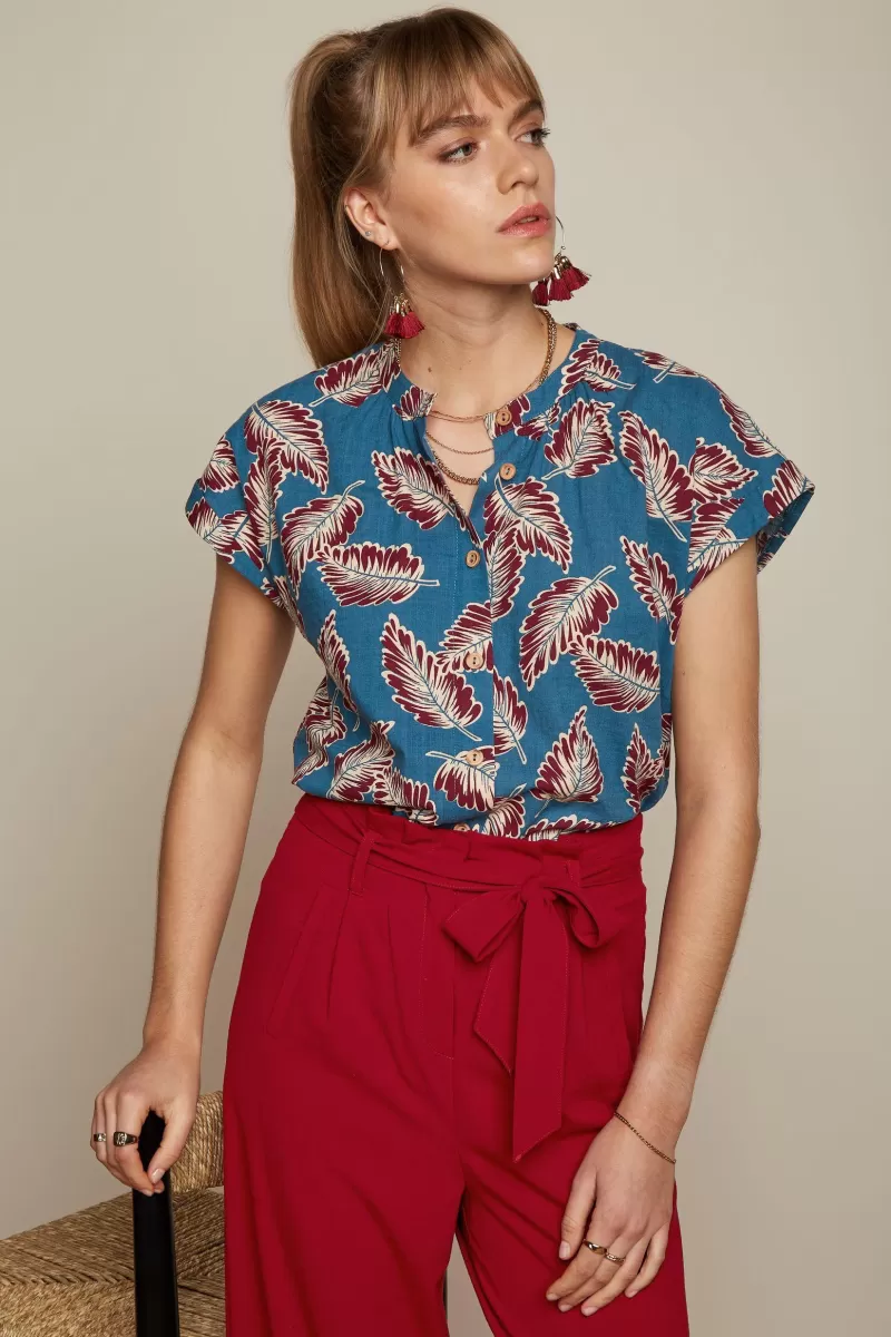 Women King Louie Blouses>Stella Blouse Dominica