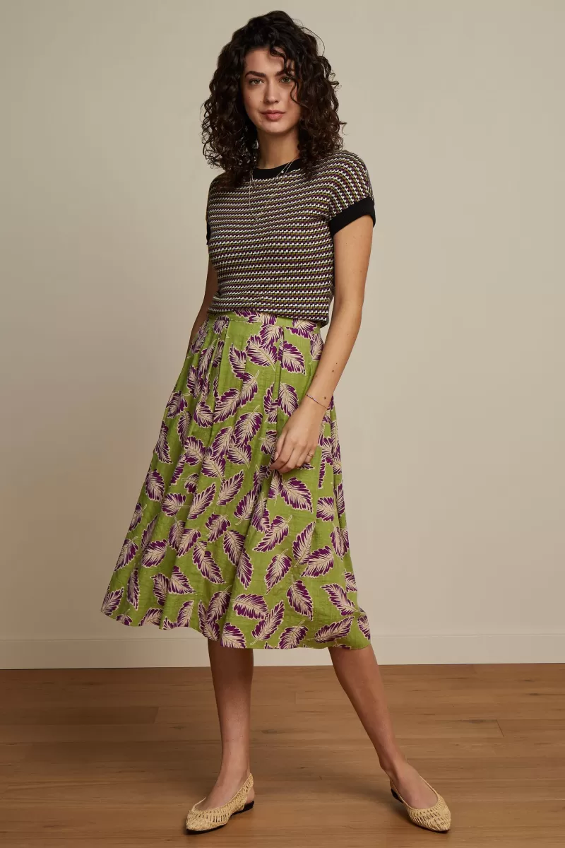 Women King Louie Skirts>Suzette Pleat Skirt Dominica